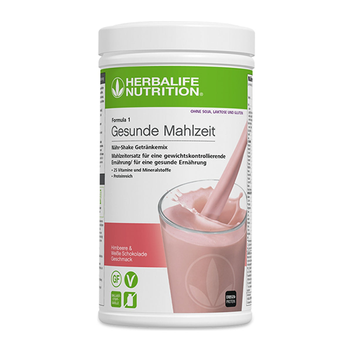 formula 1 shake himbeere weisse schokolade